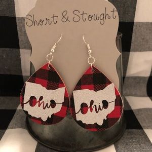 Faux Leather Earrings $12